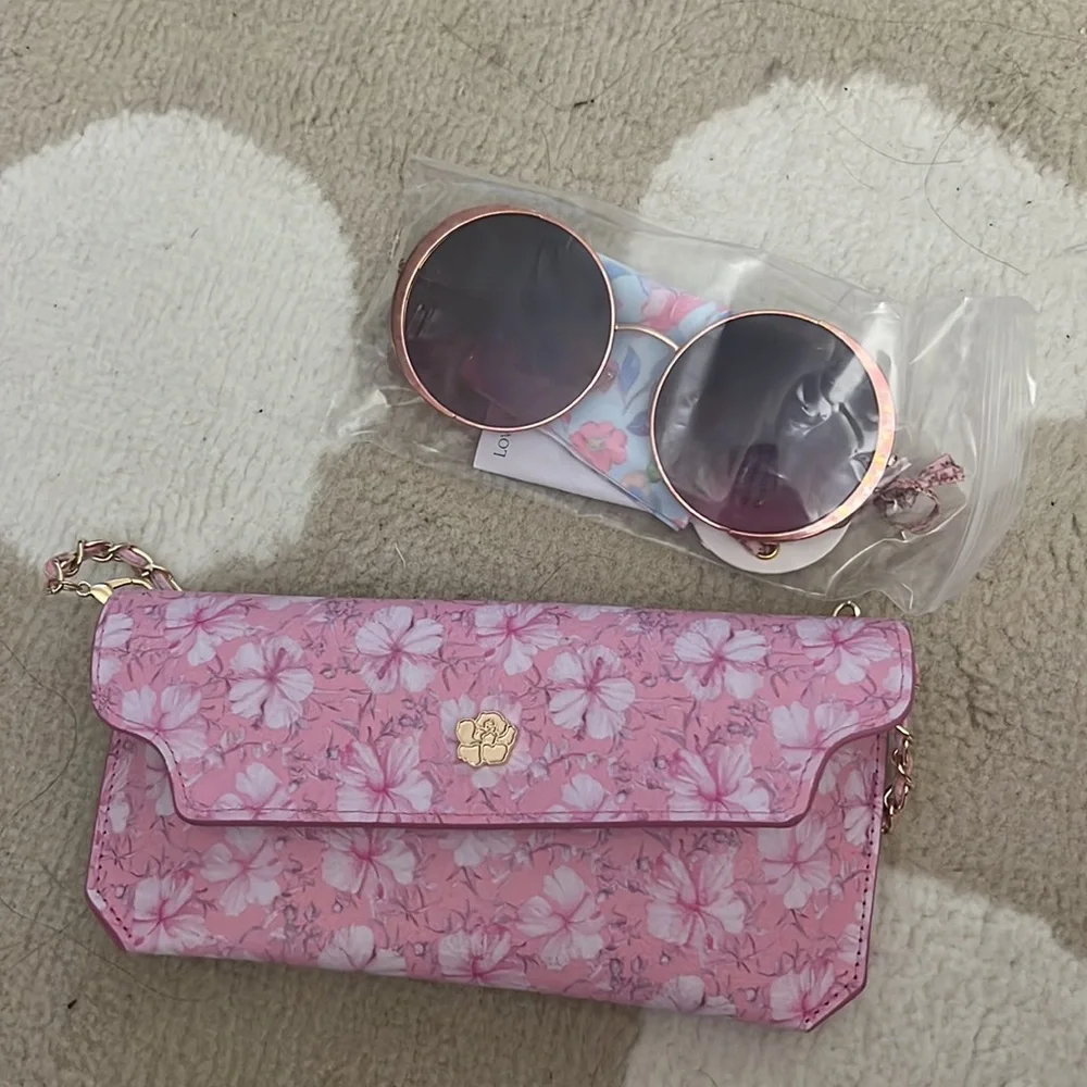 NWT LoveShackFancy Hawkins 58MM Round Sunglasses